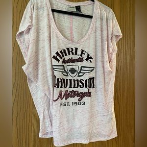 Harley Davidson Pink Tee
